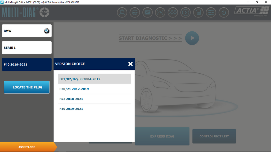 Actia Multi-Diag 3 Multi Brand j2534 Diagnostic Software 5.2021 Release