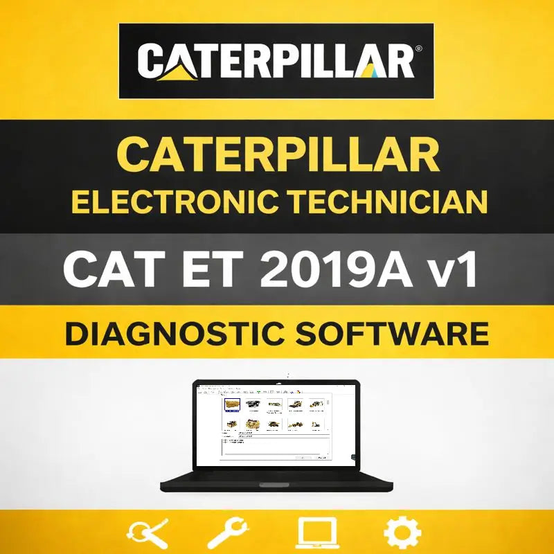 Caterpillar Electronic Technician CAT ET 2019A v1 Diagnostic Software