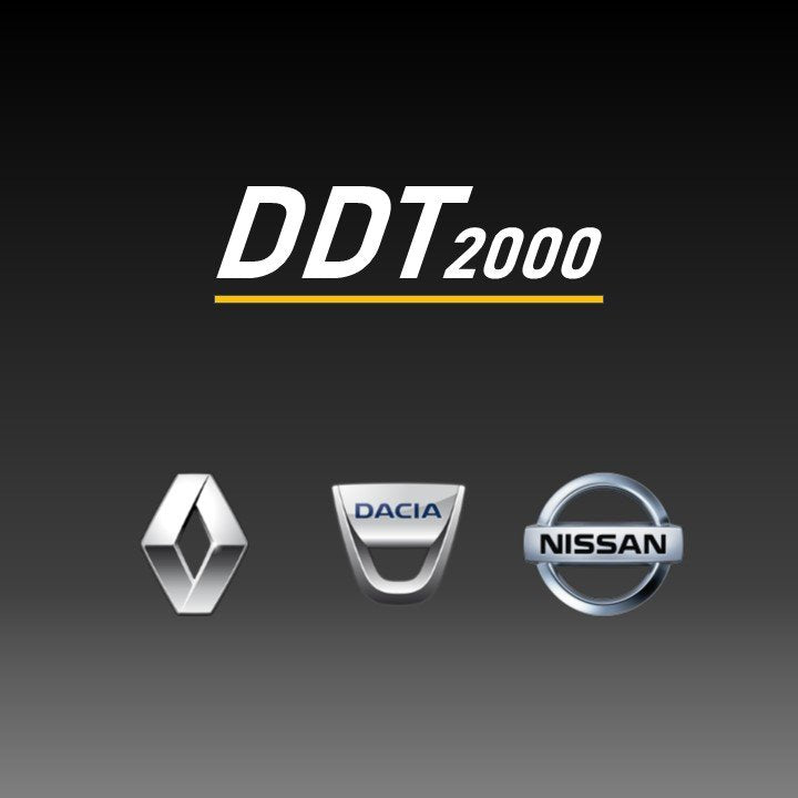 DDT2000 (Diagnostic Data Tool 2000) – Advanced Renault / Dacia / Nissan Diagnostics Software | 12.2023 Programming Base