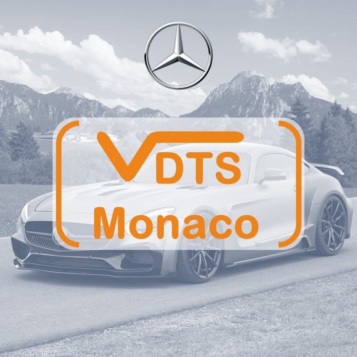 DTS Monaco 8 Diagnostic & Coding Software for Mercedes Benz Vehicles with ECU Programming Projects