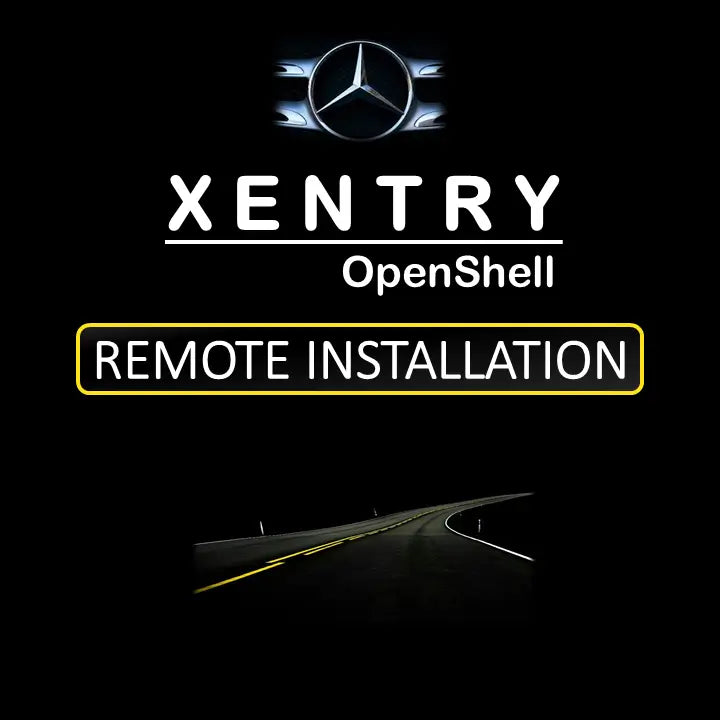 Mercedes XENTRY Diagnosis OpenShell (XDOS) Cars & Vans 12.2025 – Full Remote Installation & Activation Service
