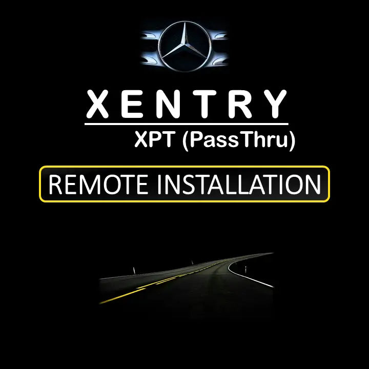 Mercedes XENTRY PassThru (XPT) Cars & Vans 12.2025 | Full Remote Installation & J2534 Configuration Service