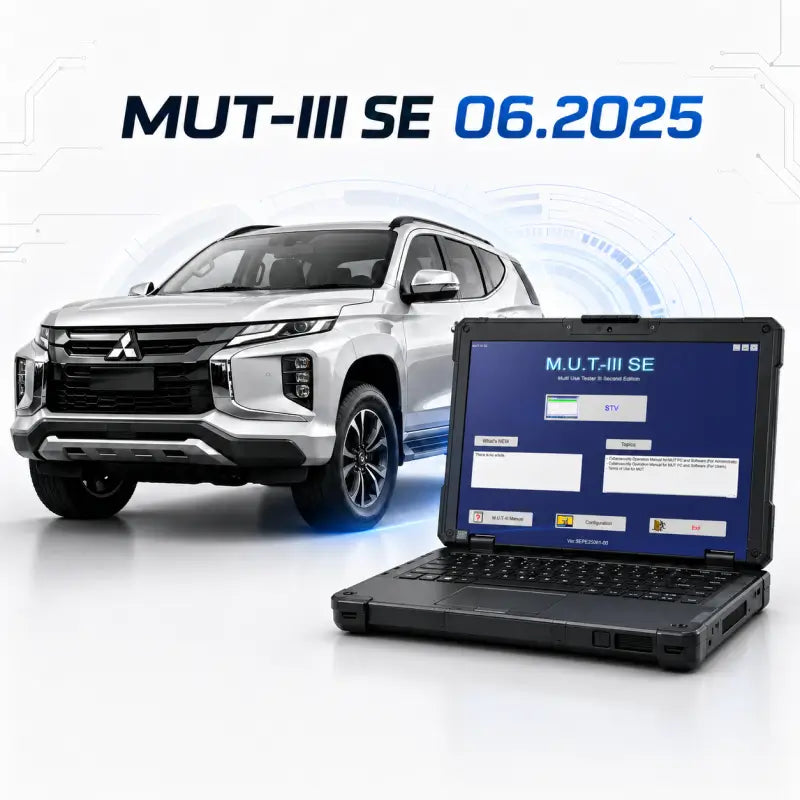 Mitsubishi MUT-III SE 06.2025 Remote Installation Service – Dealer Diagnostic & Programming Software Setup