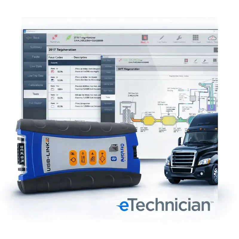 NEXIQ eTechnician Diagnostic Software v2.1.7 – Heavy Duty Truck & Bus Diagnostics