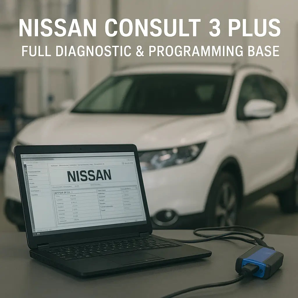 Nissan Consult 3 Plus Diagnostic Software v95.40 – Full Programming Base + ECU Coding Support