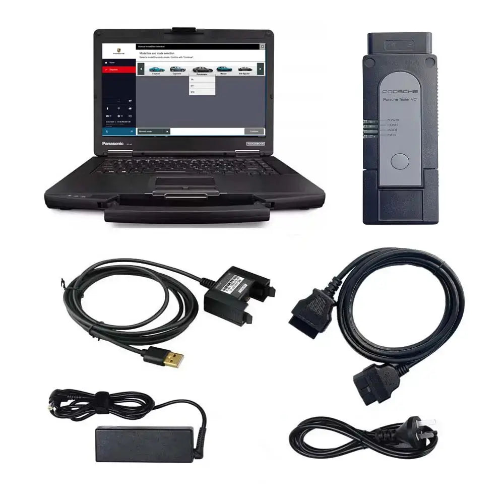 PIWIS 4 Diagnostic Tool with SSD V42.950 on Panasonic CF54 | Porsche 2024 Models & EV Support