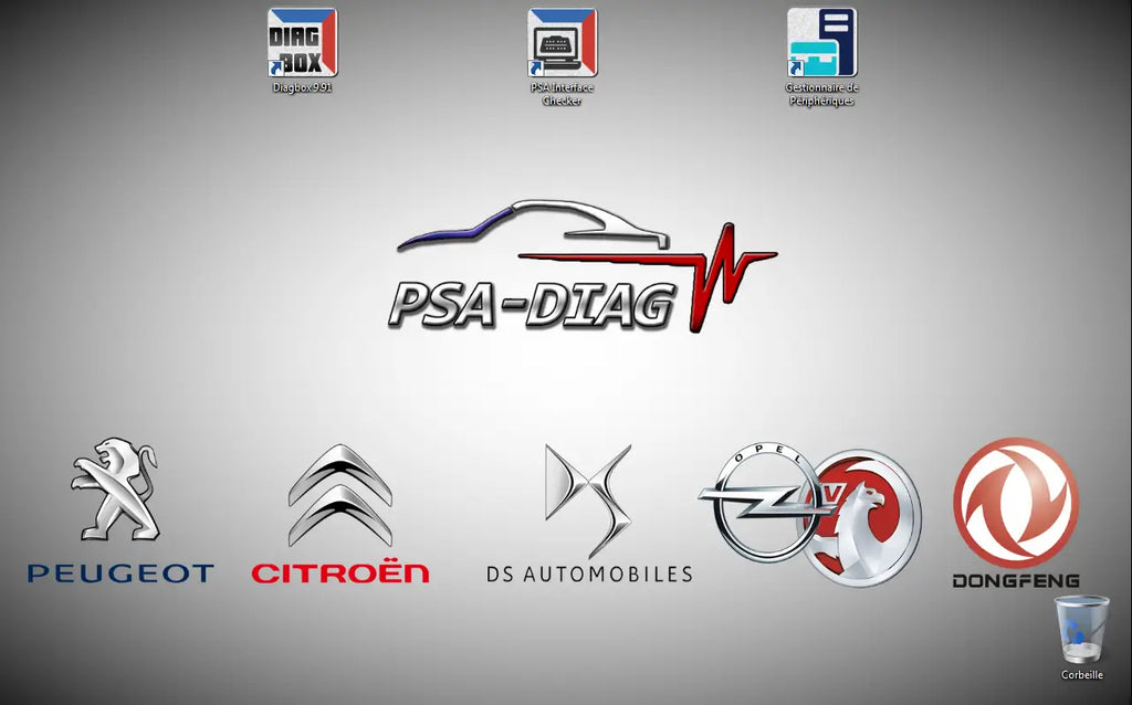 PSA DiagBox Diagnostic Software For Peugeot/Citroen Vehicles