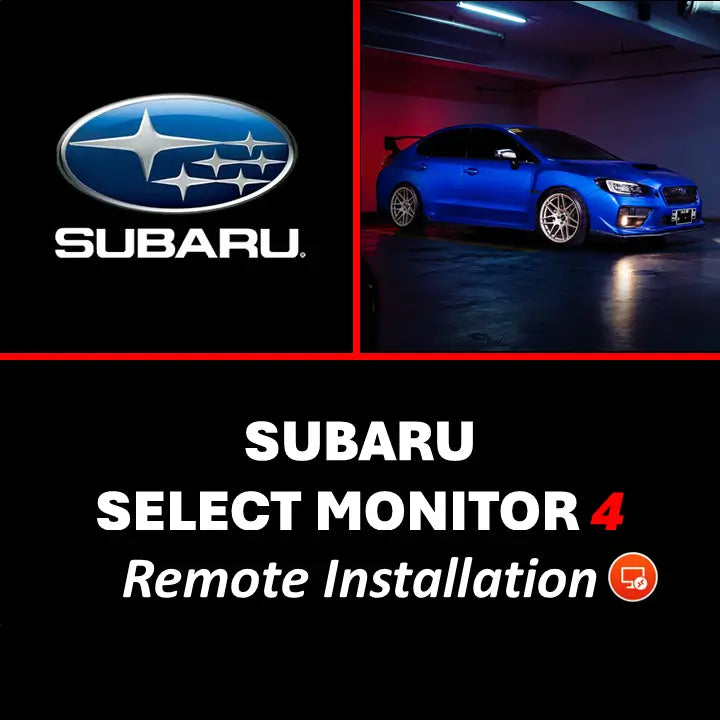 Subaru Select Monitor 4 (SSM4) Remote Installation & Activation Service | Full Diagnostic Setup
