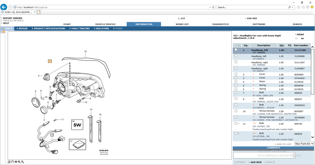 Volvo VIDA All-In-One Software With Volvo EWD Electrical Wiring (Remote Installation Service)