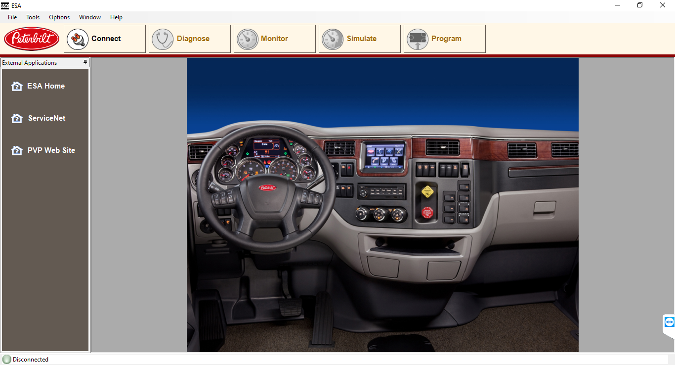 Paccar ESA (Electronic Service Analyst) Diagnostic Software